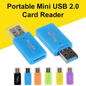 Hubs Micro USB 2.0 Memory Card Reader Adapter för SD TF ReaderUSB