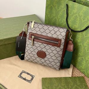 Brand Men Messenger Bags Pu Leather Shoulder Crossbody Bag Designers fashion women Handbag Male Small Bags Briefcase