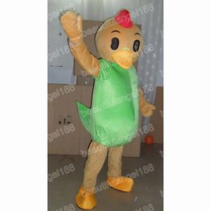 Halloween söt kycklingmaskot kostym Cartoon Cattle Temakaraktär karneval unisex vuxna outfit julfestdräkt kostym