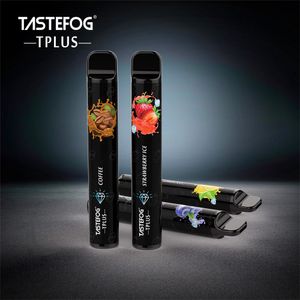 Disposables Vapes Pods 800 Puffs Disposable E-Cigarettes Pen TPD Compliant Tastefog Wholesale 11 Flavors English & Spanish Package