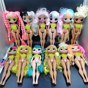 Original Can Chooses OMG Doll Music Winter Disco Fluorescent Series Big Sister Puppe Weihnachtsgeschenk Spielzeug 220707