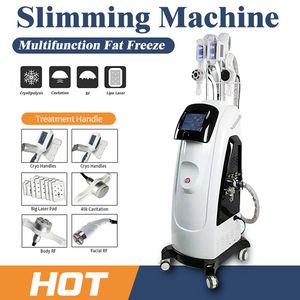 Multifunktion Beauty Machine Cryolipolysis Fat Freezing Machine Slimming gå ner i vikt för försäljning 2 Cryo Handtag Cryolipolysis Machine