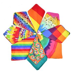 Batik-Turban-Bandanas, Paisley-Magic-Bandana Ride, Anti-UV-Stirnband, Hip-Hop-Haarbänder, multifunktional, 100 % Baumwolle, Outdoor-Kopftuch, Armband, Kopfbedeckung