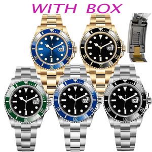 Mens watch designer watches gold watch ceramic ring mm automatic sliding movement stainless steel bracelet waterproof luminous dial watchs orologio uomo