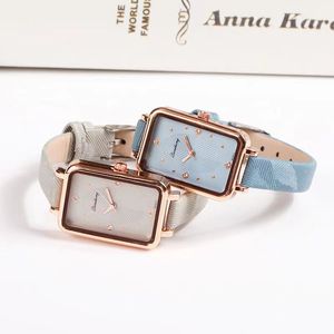 Luxury womens watches Designer square female student 2022 new niche design simple temperament retro small exquisite fashion trend women watch dgr