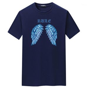 Homens camisetas 2022 verão casual simples solta mais gordura s-5xl de mangas curtas t-shirt maré o-pescoço algodão homens top