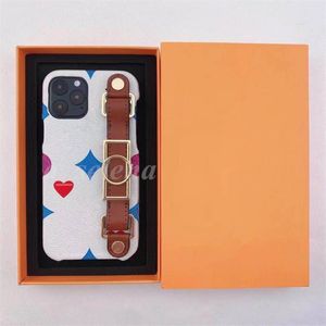 Wholesale wristbands phones resale online - Designer Cellphone Cases Cover For iphone plus pro max XS XR Xsmax Phone Case with wrist band and box High Quality