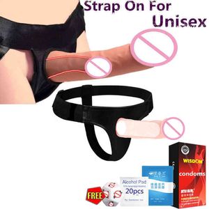 Nxy Sex Produkte Dildos Doppel Penis Realistischer Dildo Strap Frauen Masturbation Vibrator Spiele Erwachsene Erotik für Lesben Shop 1227