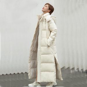 Women's Down & Parkas Thick Parka Women With Hood Jacket Winterr Coat Cultivate Morality Fashion Eiderdown Hoodie Guin22