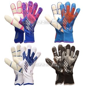 Футбольные вратарские перчатки для взрослых толщиной 35 мм из латекса без защиты пальцев Нескользящие и износостойкие 220601