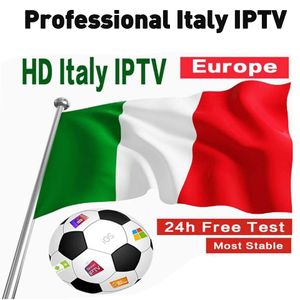 Professional Italy IP TV-onderdelen voor Android PC-schermbeschermers Smart TV in de Italiaanse 10000Live VOD nieuwste programma's S-K-Y Sports 24 uur gratis proefversie