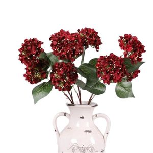 Fake Flower Long Stam Floral Hydrangea (3 Heads / Piece) 28 