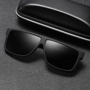 Sunglasses 2022 Brand Designer For Men Polarized Night Driving Glasses Anti-Glare Fishinging Shades AB1012