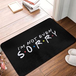 Carpets Classic Friends TV Show Funny Quotes Doormat Bathroom Rectangle Mat Entrance Home Hallway Dustproof Floor Rug Door Bath