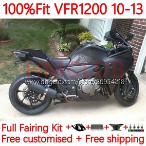 혼다 VFR1200F Crosstourer VFR 1200 RR CC F 10-13 15NO.23 VFR1200x VFR-1200 VFR1200 10 11 12 13 VFR1200RR 2011 2011 2013 OEM 페어링 매트 블랙