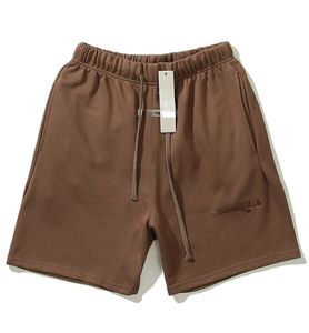 Shorts masculinos High Street Double Line Borderyer Summer Summer Loue Grande Tamanho Casual Shorts Para Homens