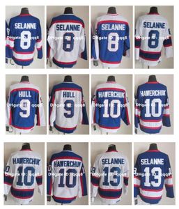 Vintage CCM Jets Hokey Forması Teemu Selanne KEITH TKACHUK JIM KYTE DALE HAWERCHUK SHANE DOAN TIE DOMI BOB ESSENSA THOMAS STEEN LUCIEN DEBLOIS Teppo Numminen Bue