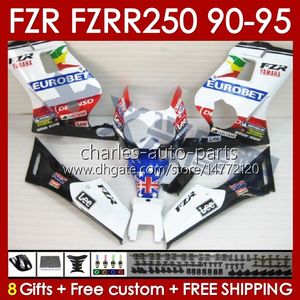 ヤマハFZRR FZR FZR 250R 250RR FZR 250 FZR250R 143NO.74白い光沢のあるFZR-250 FZR250 RR RR 1991 1992 1993 1994 1994 1994 FZR250RR FZR-250R 90 91 92 93 93 94 95ボディボディー