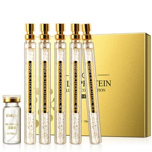 Beauty Items 24K Gold Protein Peptide Essence Set Collagen Line Liquid Hydrating Moisturizing Anti Aging Wrinkle Skin Face Serum