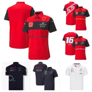 F1 Formula 1 racing shirt summer team short-sleeved T-shirt with the same custom