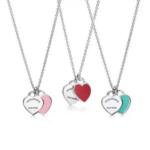 T Familie ketting vrouwelijke hartkroon sleutel diamant hanger s925 zilveren sleutelbeen ketting trui valentijnsdag cadeau