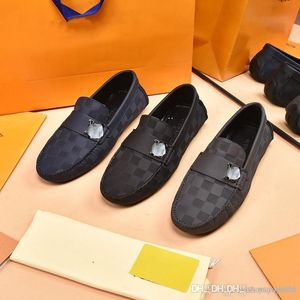 A4 Herrenschuhe, lässig, Luxusmarken, Sommer-Herren-Loafer, echtes Leder, Designer-Mokassins, große Größe 46, atmungsaktive Slip-on-Schuhe, Größe 38–46