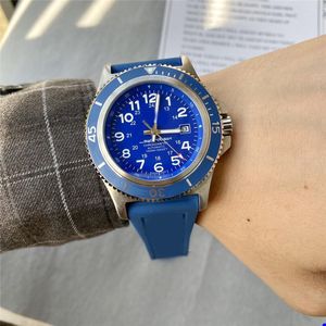 2022 Zegarki najlepiej sprzedające się męskie importowany ruch Wodoodporny przygoda na świeżym powietrzu Nurkowanie cienkie skórzane zegarek 42 mm duża wysokiej jakości Wysoka jakość zegarek mechaniczny