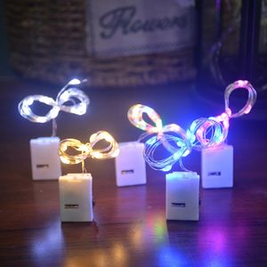 20/30 lucine a LED con filo di rame a batteria, ghirlanda di festone di Natale, decorazione per interni, matrimoni, capodanno