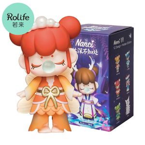 Robotime Rolife Nanci Volupblind Box Boneka Marca Desainer Mainan Action Figure Elfin Hadiah Teman Anakanak 220613