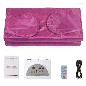 Blankets 2022 Far-infrared Sauna Blanket Hand-reachable Digital Thermal Acid Discharge For Body Slim FR/ES/DE/IT