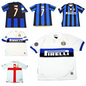 Koszulki piłkarskie 07 08 09 10 Retro Maillot Classic Vintage Camisetas Football Shirts UCL Home Away Zanetti Stankovic Figo Sneijder