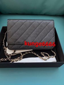 10A Caviar Clássico Lambskin Genuine Couro Mulheres Mini Bolsa De Ombro Com Caixa De Manta Handbags Carteiras Mulheres Cross Body Bolsas De Noite Sacos Feminino Bolsa 33814