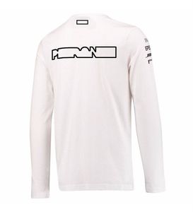F1 Racing Suit New Team kortärmad t-shirt Män och kvinnliga fläktkläder Anpassade bil Överallt196V