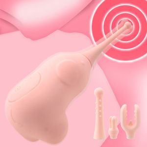 Sexy Shop Dorosłych Dildo Masturbator Wysokiej częstotliwości 10 Tryby Cute Słoń Wibrator Vagina G-Spot Clitoris Stimulator