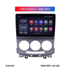 9-Zoll-Android 10-Auto-DVD-Video-GPS-Player für MAZDA 5 2005-2010, integrierte Radionavigation Bt Wifi