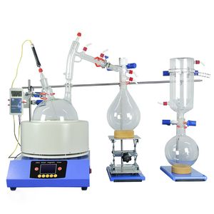 Forniture da laboratorio ZZKD 5L adatte per l'arricchimento, la cristallizzazione, l'essiccazione, la separazione, l'attrezzatura per la distillazione a percorso breve