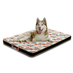 Large Dog Bed Mat Memory Foam Breathable Dog Beds Oxford Bottom Orthopedic Mattress Beds For Small Medium Large Pet Supplies 201124