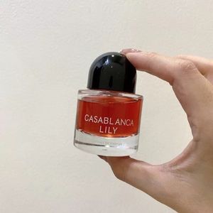En yeni parfüm parçaları Kazablanka Lily Tobacco Mandarin Spreyi Hediye Ekstrait De-Parfum Oryantal Notlar Büyüleyici