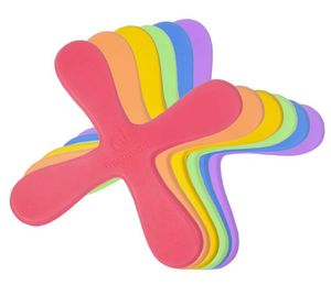 Schiuma boomerang freccette per bambini adulti morbidi e sicuri cattura veloce boomerangs per uso esterno interno divertimento facile da lanciare da 10 pollici giocattoli da gioco da 10 pollici