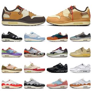 Men Outdoor Running Shoes 87 Cactus Jack Baroque Brown Cave Stone Concepts 1 Mellow Far Out Wabi-Sabi Patta Waves Kasina Won-Ang Women Sports Trainers