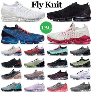 fly men running shoes knit women Triple White Black Snakeskin oreo Grey Crimson South Beach USA Mens Trainers Sports Sneakers