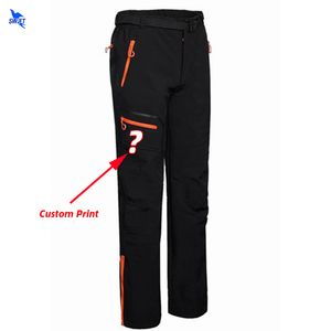 Customize Fleece Softshell Pants Men Waterproof Soft Shell Trousers Fishing Hunting Hiking Clothing Windproof Skiing Pants 220613