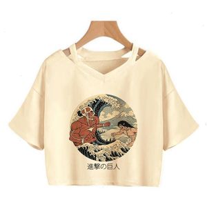 Japoński atak anime na Titan Cool Graphic T Shirt Shingeki No Kyojin T-shirt manga Casual Top Tee Gothic Shir