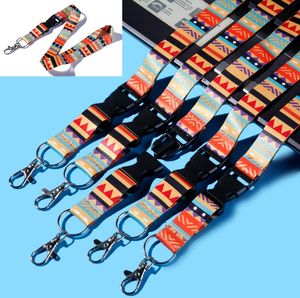 colourful mobile phone hanging rope certificate lanyard Strap ID Card Holder Accessories Straps wholesale price