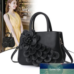 Pu Leather Counter Lostable Bag Bag Autumn and American Popular Flower Flowers