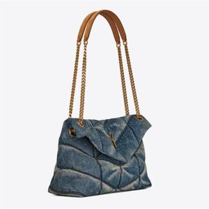 Cowboy Puffer Borse in denim Borsa a tracolla Messenger Borse a tracolla Catena Designer Borsa Borse di alta qualità Borsa The Tote Bag