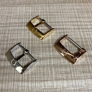 16mm 18mm 20mm Stainless Steel Metal Pin Buckle for Omega Seamaster Watch Strap Clasp