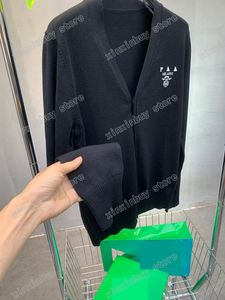 xinxinbuy erkek kadın tasarımcıları hırka kazakları lüks milano jakard mektup sokak uzun kollu siyah s-2xl