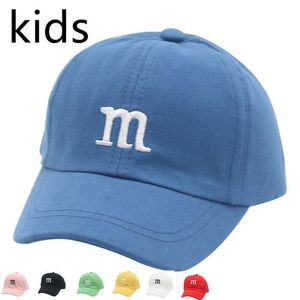 Kulkapslar baseball barn barn 45 cm 50 cm justerbar solhattar bokstav röd vit sommar liten snapback flickor pojkar baby gorras hombre