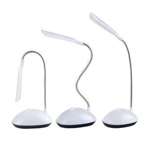 Luci notturne Mini lampada a LED Alimentata a batteria Illuminazione flessibile Protezione degli occhi Lampade da tavolo per lettura da studio per bambini